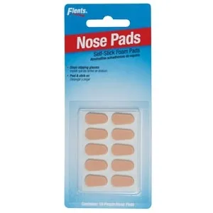 Apothecary Products - K216 - Flents Nose Pads Self-Stick Foam, Peach