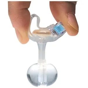 Applied Medical Tech - AMT MINI Classic - 5-1440 - Mini Classic Balloon Button Feeding Device 14 fr 4 cm L Stoma, Low Profile, Silicone, White Bolster Port.