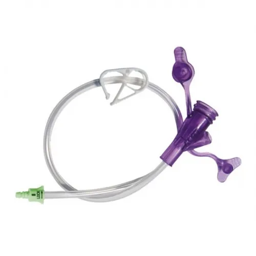 Applied Medical Tech - 8-0212-ISOSAF - 2" Sterile Purple Dual Enfit Y-Port Medication Set.