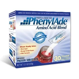 Nutricia North America - 95004 - PhenylAde Amino Acid Blend 12.4g Pouch, 40 Calories, Unflavored
