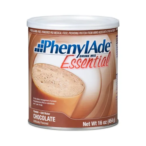 Nutricia North America - From: 119868 To: 119871 - 7531 PhenylAde Essential Drink Mix 1 lb Can, 1784 Calories, Chocolate Flavor.