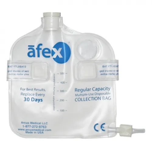 Arcus Medical - Afex - A400-V -   Collection Bag, Direct Connect, 500ml, Standard, Vented