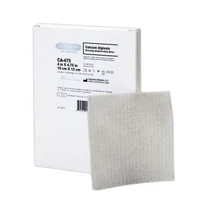 Argentum Medical - CA-475 - Silverlon antimicrobial silver calcium alginate dressing, 4" x 4 3/4", sterile, non woven.