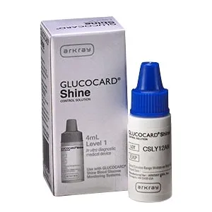 Arkray - 540005 - Blood Glucose Control Solution Glucocard® Shine Blood Glucose Testing 4 Ml Normal Level
