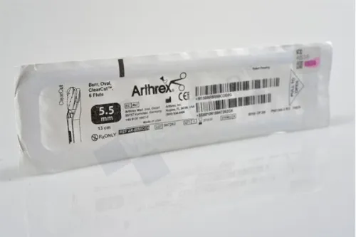 Arthrex - AR-8550COS - ARTHREX CLEARCUT BURR: 6 FLUTE OVAL BURR 5.5MM