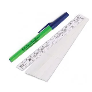 Aspen Surgical - 2650 - Regular Tip Pen, Ruler and Label Set, Sterile, 50/bx