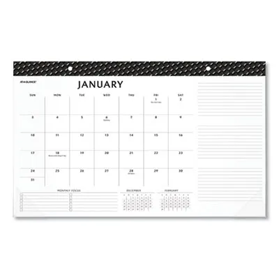 Ataglance - From: AAGSK751400 To: AAGSK752400 - Elevation Desk Pad Calendars