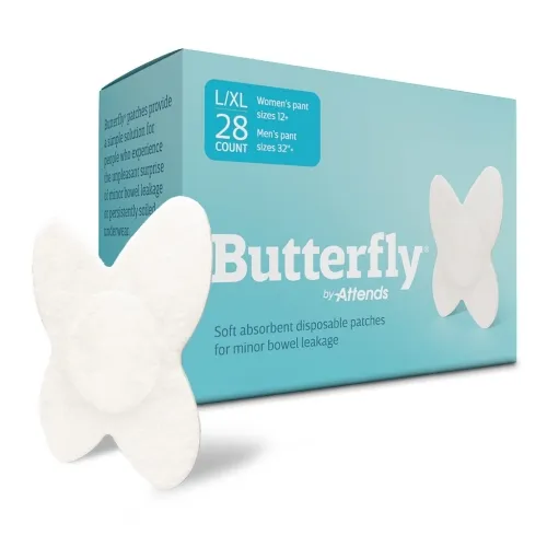Attends Healthcare Products - Butterfly - 0240-0009 -  Incontinence Liner, Case