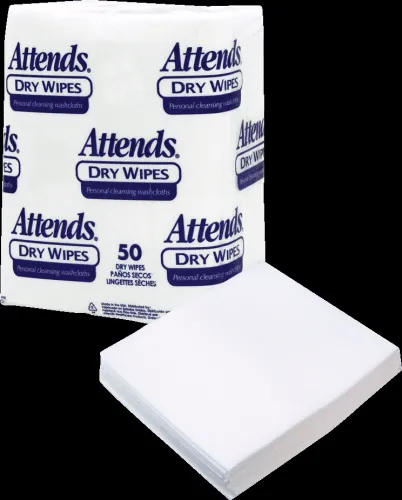 Attends Healthcare Products - 2500 - Attends Dry Wipes, Heavy weight