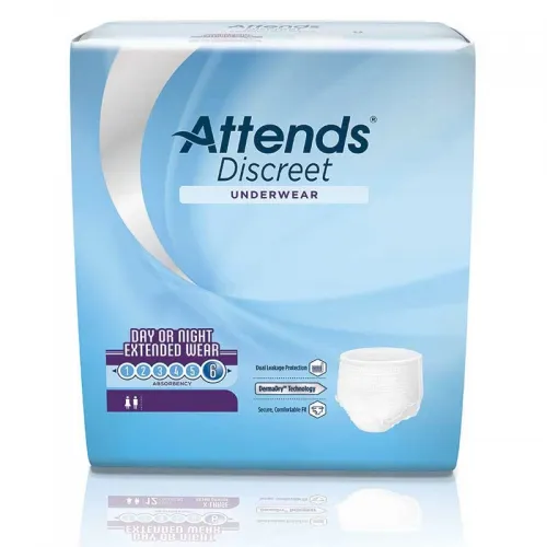 Attends Healthcare Products - Attends Overnight - APPNT40 -  Unisex Adult Absorbent Underwear  Pull On with Tear Away Seams X Large Disposable Heavy Absorbency