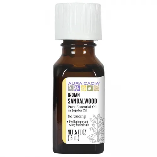Aura Cacia - 191259 - Indian Sandalwood (in jojoba oil),