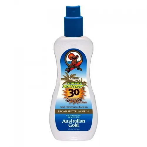 Australian Gold - From: A70691 To: A70775 - 30 Xtreme Sport Spray Gel, 8 ounce.
