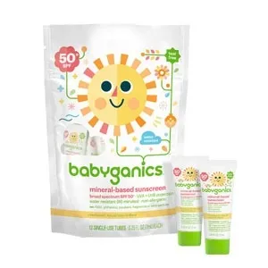 Babyganics - 12382 -  Mineral-Based Sunscreen, 50 SPF