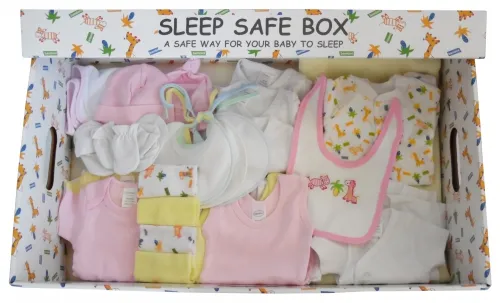 Bambini Layette Infant Wear - 806-Girls-29-Pieces-BLI - Baby Starter Set Box, Girl 29 Piece