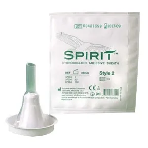 C.R. Bard - Spirit - 37104 - Rochester Medical  Style 2 Male External Catheter Large 36mm