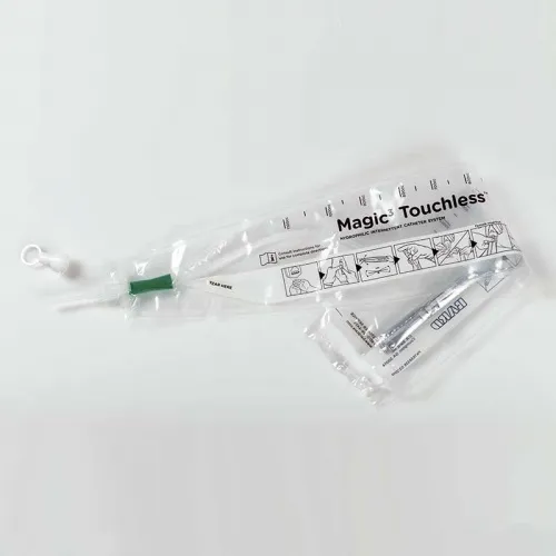 Bard - Magic3 Touchless - 58912 - Intermittent Closed System Catheter Magic3 Touchless 12 Fr. Without Balloon Hydrophilic Coated Silicone