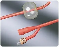 Bard Home Health Div - Bardex I.C. - 0103SI18 - Bardex Infection Control Tiemann 2-Way Foley Catheter 18 fr 30 cc, Silver Hydrogel Coated, Sterile