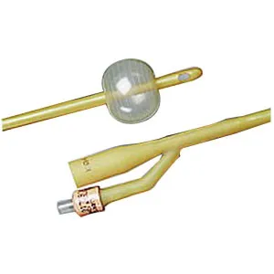Bard Home Health Div - 0165V24S - 2-Way Silicone-Elastomer Coated Foley Catheter 24 Fr 5 cc