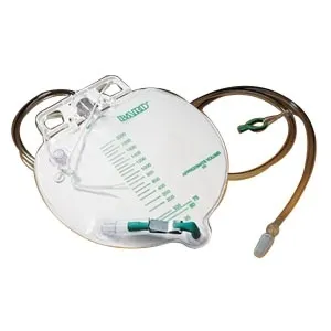 Bard / Rochester Medical - 603402 - Center-entry Urine Drainable Bag With Tubing