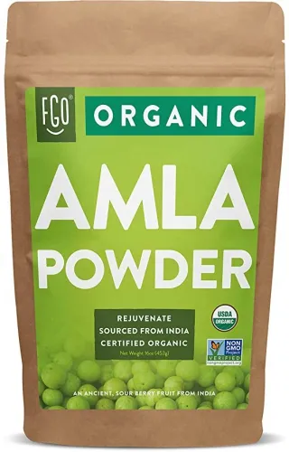 Bare Organics - 681856 - Organic Amla Powder Indian Gooseberry