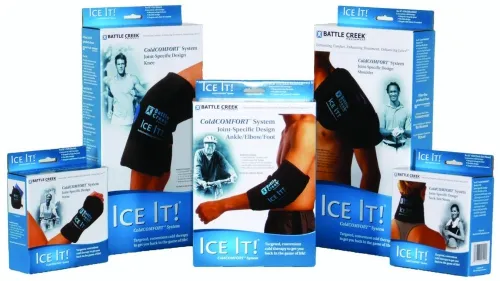 Battle Creek Equipment - Ice It! - 502 - Ice It! ColdComfort Cold Therapy Refill, E-Pack 6" x 12", Vinyl, Latex-Free
