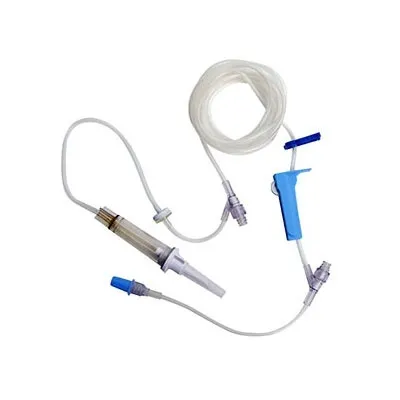 Baxter - 2C6519 - Continu-Flo Solution Set With Two Injection Sites Luer Lock Adapter With Retractable Collar