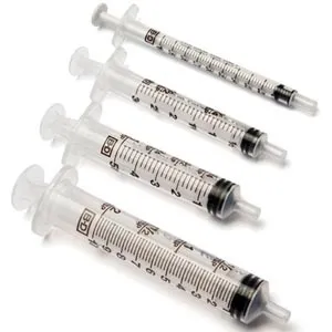 BD Becton Dickinson - From: 305217 To: 305853  Oral Syringe 3 ml, Clear.  Sterile.