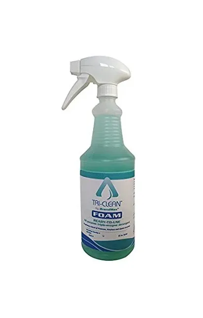 BrandMax - BEC32S - Triple Enzyme Cleaner, Ready-To-Use Foam Spray, Enzymatic Cleaner, 1 oz per gallon of water dilution