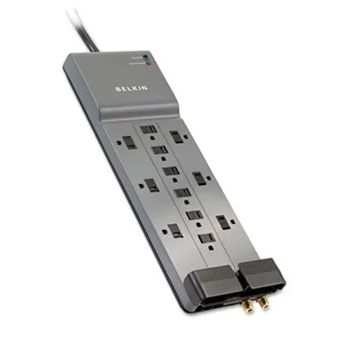 Belkincomp - From: BLKBE11223008 To: BLKBE11223410 - Professional Series Surgemaster Surge Protector