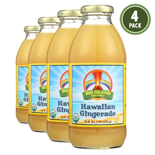 Big Island Organics - From: 676502196741 To: 676502296380 - Hawaiian Gingerade