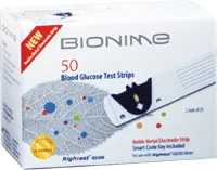Bionime USA - GS300ME - Blood Glucose Test Strip (50 count)