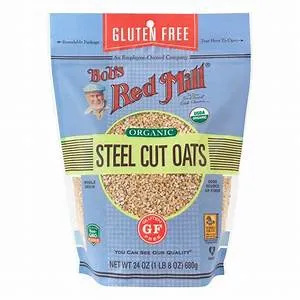 Bobs Red Mill - 234170 - Bob's Red MillOats & Oatmeal Gluten-Free Steel Cut Oats. resealable bag