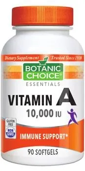 Botanic Choice - VC06 VITA 0090 - Vitamin A 10,000 Iu