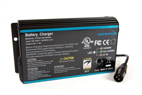 Brightway Batteries - 24 Volt 3.5 A Charger - 24 Volt 3.5 A - Medical Mobility Charger