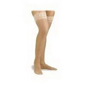 BSN Jobst - 114206 - Compression Stocking Thigh Relief 30-40mmhg Open Toe Silicone Band Large Beige 1-pr
