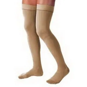 BSN Jobst - 114207 - Compression Stocking Thigh Relief 30-40mmhg Open Toe Silicone Band X-Large Beige 1-pr