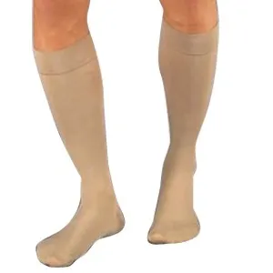BSN Jobst - 114817 - Compression Stockings JOBST? Relief? 15-20mmhg Knee High X-Large Full Calf Black Closed Toe 1-pr