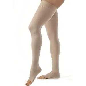 BSN Jobst - 115548 - Compression Hose, Thigh High, 30-40 mmHG, Open Toe, Natural, Small