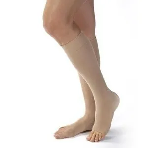 BSN Jobst - 115640 - Compression Hose, Knee High, 30-40 mmHG, Open Toe, Petite, Natural, Large