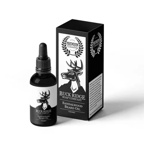 Buck Ridge - sandalwoodoil-01 - Sandalwood Beard Oil