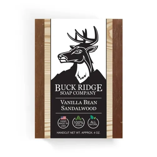 Buck Ridge - VBSANDSOAP - Vanilla Bean Sandalwood Handmade Soap