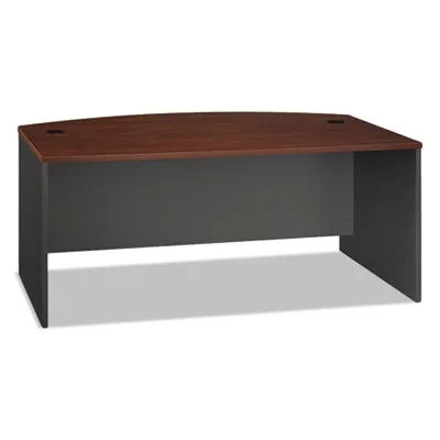 Bushindust - From: BSHWC24446 To: BSHWC72446 - Series C Collection 72W Bow Front Desk Shell
