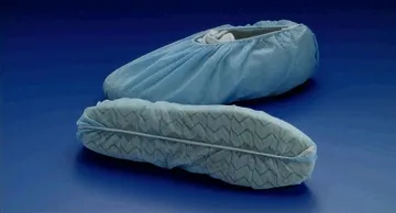 Busse Hospital Disposables - Sur-Step - 346 - Shoe Cover Sur-Step One Size Fits Most Shoe High Nonskid Sole Blue NonSterile