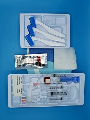 Busse Hospital Disp - 679 - Single-Dose Epidural Tray with 18G Tuohy Epidural Needle Busse LOR syringe with L/L Tip