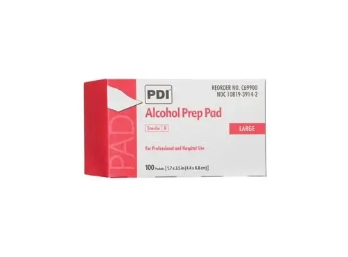 Pdi - Professional Disposables - C69900 - Alcohol Prep Pad Large Sterile  Applicator