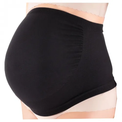 Caden Companies - BBOOSTBLK:L - Belly Boost Belly Support, Black, Large (42-43" Hips; 12-14 US Dress Size), 11" Front Height.