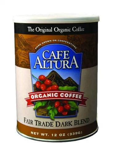 Cafe Altura - 352617 - Fair Trade Drk Blend Rst Grnd Coffee