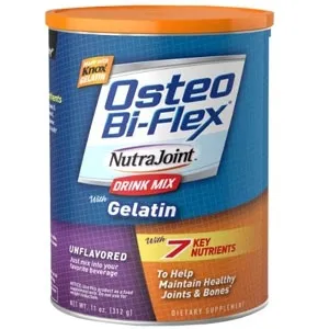 Cardinal Health - 659912 - Osteo Bi-Flex Knox Nutra Joint with Gelatin, Unflavored, 11 oz.