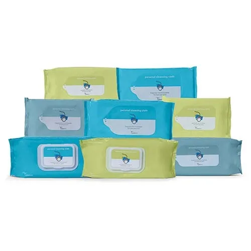 Cardinal - From: 2AWS-42 To: 2AWS-64 - Health Med Health Personal Cleansing Cloth, Non Flushable, Scented 42 Pack