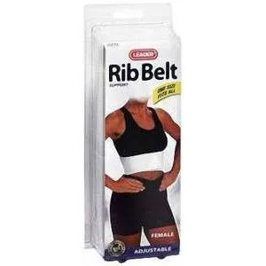 Cardinal Health - From: 6625  WHI UN To: 6645  BLA UN - Leader Rib Belt, Female One Size Fits All